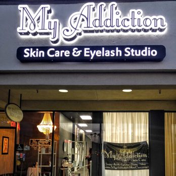 GAN Signs & Graphics - Front & halo lit custom letters provide a subtle yet attractive  image to this high end salon. - Signmaking Near Me - Walnut, California