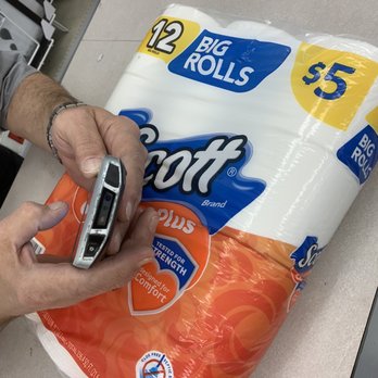 Walgreens - a person holding a cell phone in front of a roll of toilet paper - Drugstores Near Me - Lake Worth, Florida Walgreens - a person holding a cell phone in front of a roll of toilet paper - Drugstores Near Me - Lake Worth, Florida