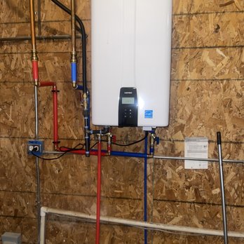Goodman Plumbing - Recent tankless water heater install. - Plumbing Near Me - La porte, Indiana