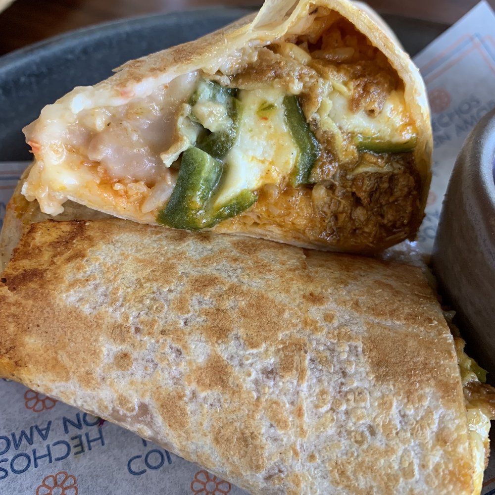 Corazon Comedor - Chile Relleno burrito w/Birria ~ Delicious! - Mexican Near Me - Santa Barbara, California