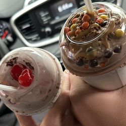 Dairy Treat - Chocolate cherry flurry