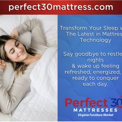Virginia Furniture Market - Easier Sleep is Here with VFM's Perfect 30 Mattresses #SleepWellLiveWell