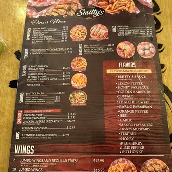 Smitty's Sistrunk - Menu - Chicken Wings Near Me - Fort Lauderdale, Florida Smitty's Sistrunk - Menu - Chicken Wings Near Me - Fort Lauderdale, Florida