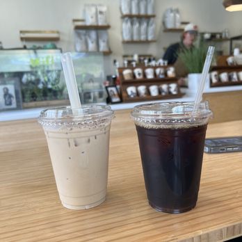 Enchanted Coffee Bar - Meil latte which is perfect! Not too sweet. House cold brew was spot on and rich - Coffee & Tea Near Me - La Mirada, California Enchanted Coffee Bar - Meil latte which is perfect! Not too sweet. House cold brew was spot on and rich - Coffee & Tea Near Me - La Mirada, California