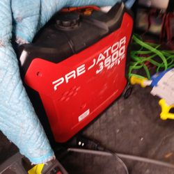 The Real Lawnmower Man - Generator needed pull cord and spark plug replaced