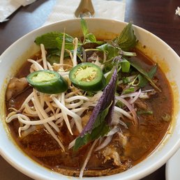 Spicy noodle soup Spicy noodle soup