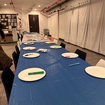 Chocolate Works - Plainview - The class set up. - Chocolatiers & Shops Near Me - Plainview, New York