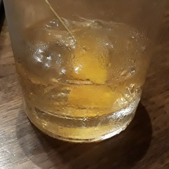 Elephant & Castle - Not the color an Old Fashioned should be. Watery and missing bitters and simple syrup. Waste of money. - Pubs Near Me - Chicago, Illinois