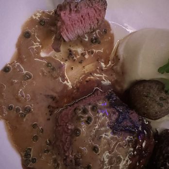 The Drake - I ordered the steak medium rare, but it was cooked medium well. - Bars Near Me - Laguna Beach, California