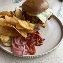 Hot Honey Chicken Sandwich