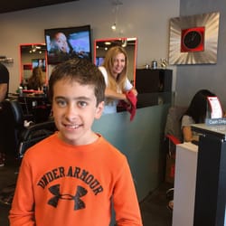 Aces Barber Company - Blake is looking good today with his new haircut.