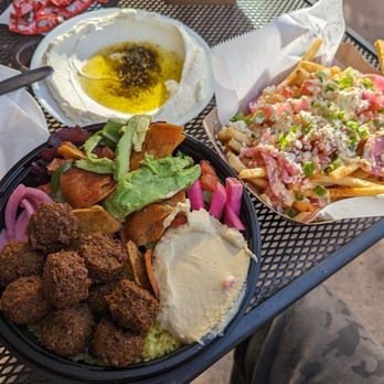 Kareem's - Falafel bowl, Feta Fries - Mediterranean Near Me - Anaheim, California Kareem's - Falafel bowl, Feta Fries - Mediterranean Near Me - Anaheim, California