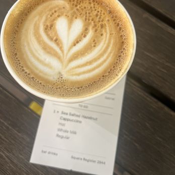 Republik Coffee Burbank - Sea Salted Hazelnut Cappuccino - Cafes Near Me - Burbank, California Republik Coffee Burbank - Sea Salted Hazelnut Cappuccino - Cafes Near Me - Burbank, California