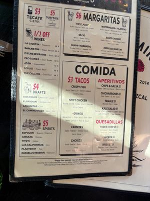 Menu photo 4 El Camino Delray Beach, FL