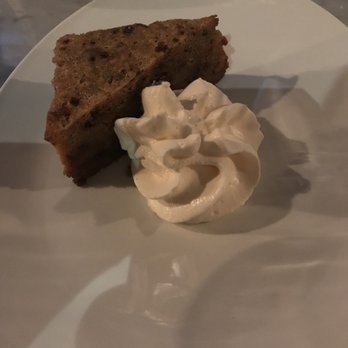 Mignonette - Bread Pudding. Miami Spice menu. Mignonette, Miami FL. - New American Near Me - Miami, Florida