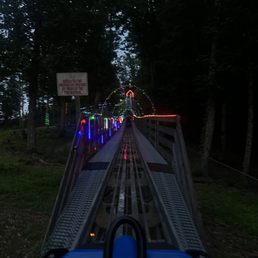 Coaster at night Coaster at night