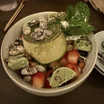 Chome - Hojicha pudding with matcha ice cream - Izakaya Near Me - San Francisco, California