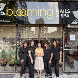 Exterior outside entrance of Blooming Nails & Spa - The team. - Jersey City, New Jersey Exterior outside entrance of Blooming Nails & Spa - The team. - Jersey City, New Jersey