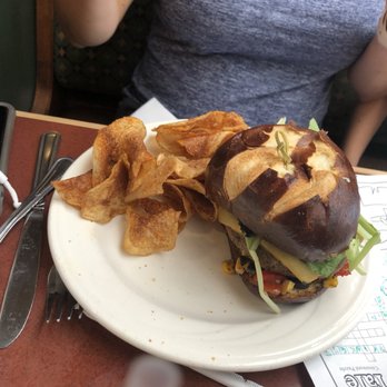 Michigan on Main - Michigan Black Bean Burger - American Near Me - Frankenmuth, Michigan Michigan on Main - Michigan Black Bean Burger - American Near Me - Frankenmuth, Michigan