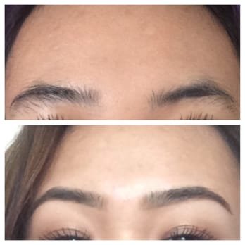 Threading Studio - after before eyebrow threading - Eyebrow Services Near Me - Somerville, Massachusetts