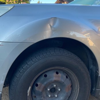 Colors On Parade - Damaged Subaru - Mobile Dent Repair Near Me Colors On Parade - Damaged Subaru - Mobile Dent Repair Near Me