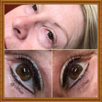 Fresno Permanent Makeup Microblading - Eyeliner top & bottom by Afrouz - Permanent Makeup Near Me - Brentwood , Tennessee