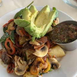 Breakfast potato vegan (not really)