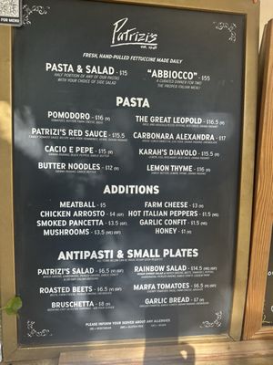 Menu photo 8 Patrizi's Austin, TX