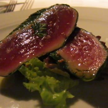 Bennelong Restaurant - yellowfin tuna - Bars Near Me - Sydney, NSW Bennelong Restaurant - yellowfin tuna - Bars Near Me - Sydney, NSW