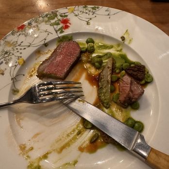 Drift Kitchen & Bar - Hutchinson Shores Resort - Saddle of lamb and lamb sausage with jus - Seafood Near Me - Jensen Beach, Florida