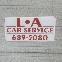 La Cab Service - Our phone number