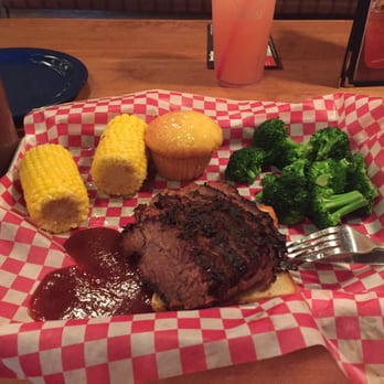 Famous Daves - The double brisket you can't order on the double meat combo - Barbeque Near Me - Long Beach, California
