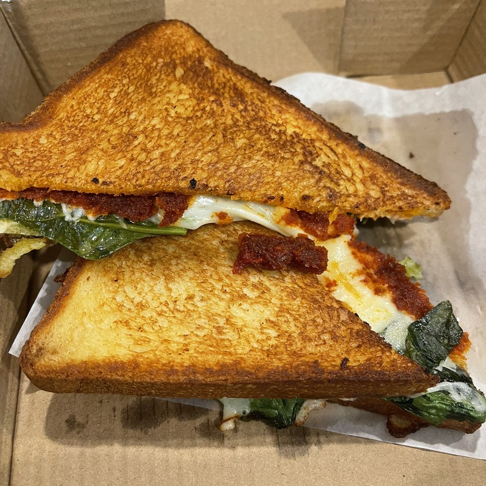 Honolulu Bistro - The Pesto Gourmet Grilled Cheese Sandwich - Hawaiian Near Me - Honolulu, Hawaii Honolulu Bistro - The Pesto Gourmet Grilled Cheese Sandwich - Hawaiian Near Me - Honolulu, Hawaii