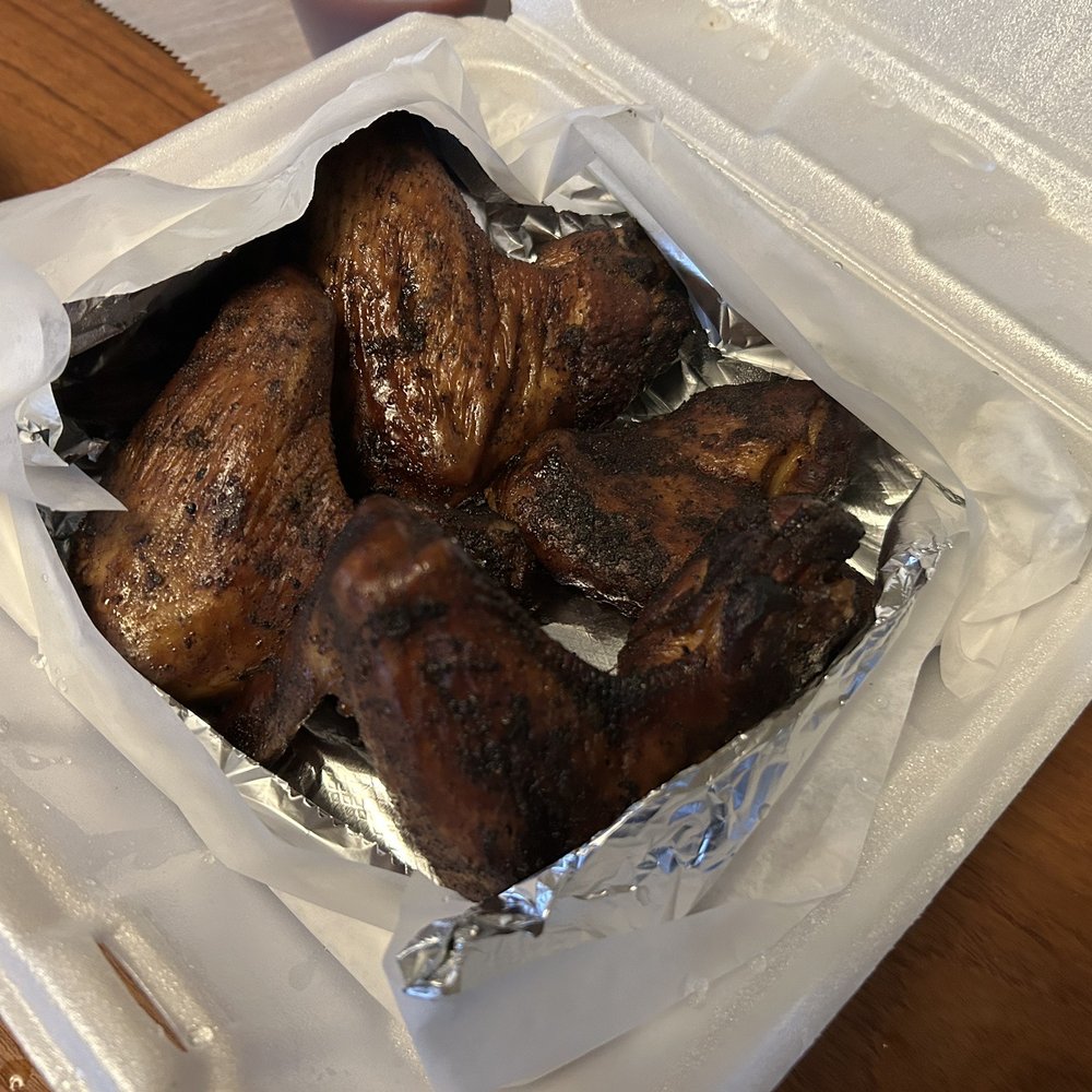 Smokin Glaze BarBeQue - Smoked wings. Wonderful. Wish you could smell them from here! - Barbeque Near Me - Merrillville, Indiana Smokin Glaze BarBeQue - Smoked wings. Wonderful. Wish you could smell them from here! - Barbeque Near Me - Merrillville, Indiana