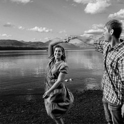 Wise Woman Media - Surprise engagement session in Glacier national Park