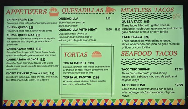 Menu photo 3 Senor Burrito Spring, TX