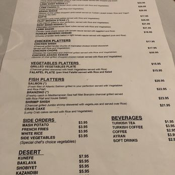 Istanbul Grill Virginia - Dinner menu - Turkish Near Me - Arlington, Virginia Istanbul Grill Virginia - Dinner menu - Turkish Near Me - Arlington, Virginia