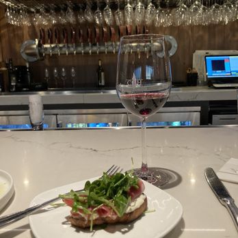 Cooper’s Hawk Winery & Restaurant - Burrata bruschetta and blueberry wine - Desserts Near Me - Gilbert, Arizona Cooper’s Hawk Winery & Restaurant - Burrata bruschetta and blueberry wine - Desserts Near Me - Gilbert, Arizona