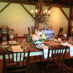 Pineola Farms - Setup for a wedding.