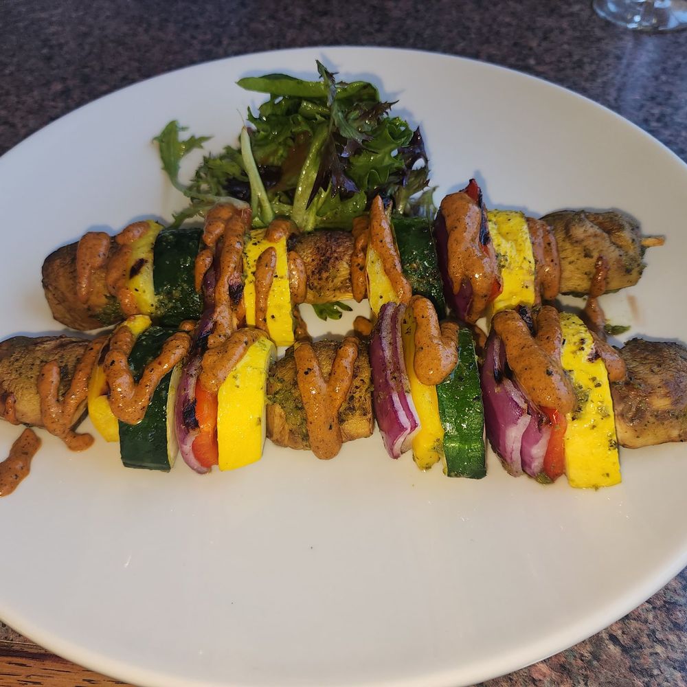 Vegan skewers Vegan skewers