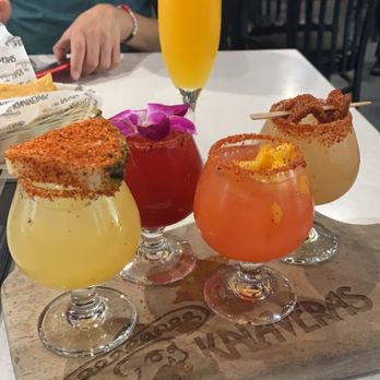 Kalaveras - Margarita flight - Bars Near Me - Moreno Valley, California