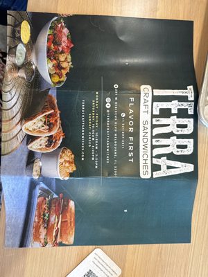 Menu photo 4 Terra Craft Sandwiches Melbourne, FL