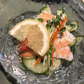 Sushi King - Ebi sunomono - Sushi Bars Near Me - Fairfield, California