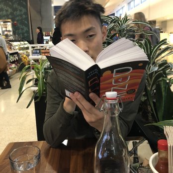 Floret - Son's airport reading. - Vegetarian Near Me - Seattle, Washington