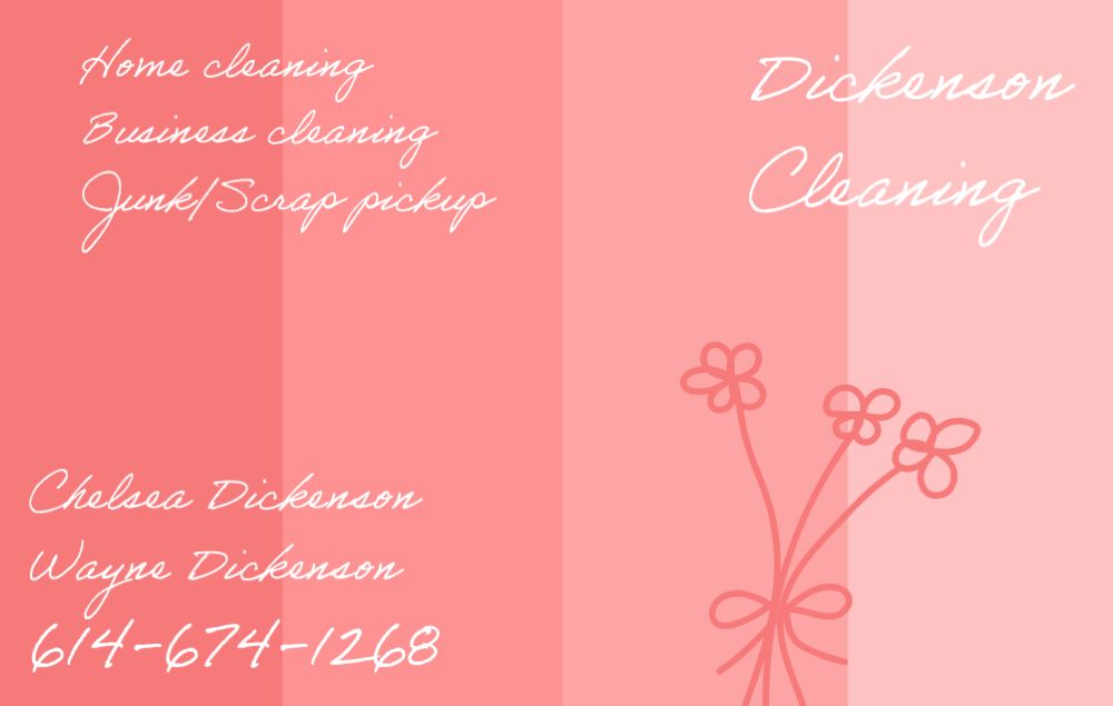 DICKENSON CLEANING Columbus, Ohio Home Cleaning Phone Number Yelp