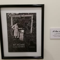 Shiloh Museum of Ozark History - At home in the Ozarks exhibit. Photography and stories of the artists travels. This one was breathtaking!