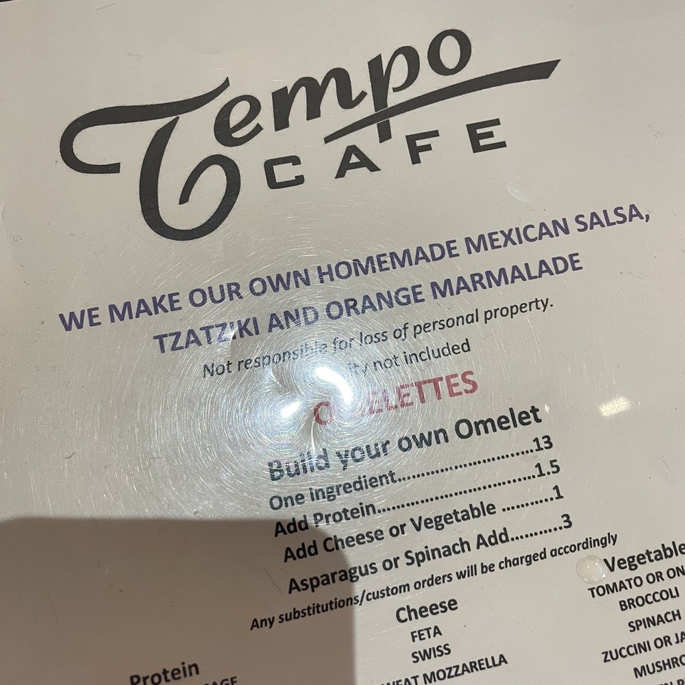 Tempo Cafe - Menu - Coffee & Tea Near Me - Chicago, Illinois