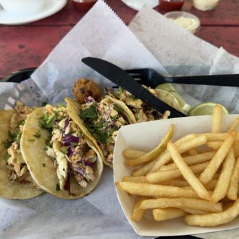 The Sea Shack - Grouper tacos - Seafood Near Me - Hilton Head Island, South Carolina
