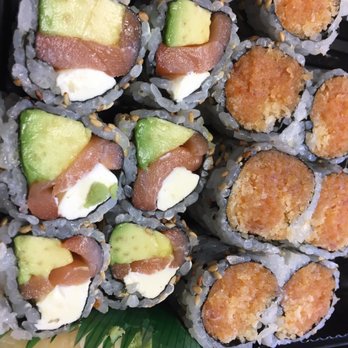 East Moon Asian Bistro - Philadelphia roll and spicy tuna roll - Asian Fusion Near Me - Bowie, Maryland