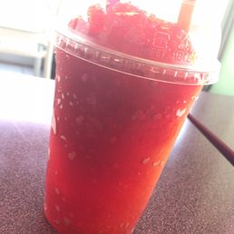 Shaved Ice With 3 Flavors So Tasty On A Hot Day